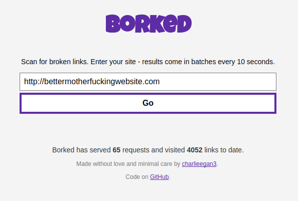 borked