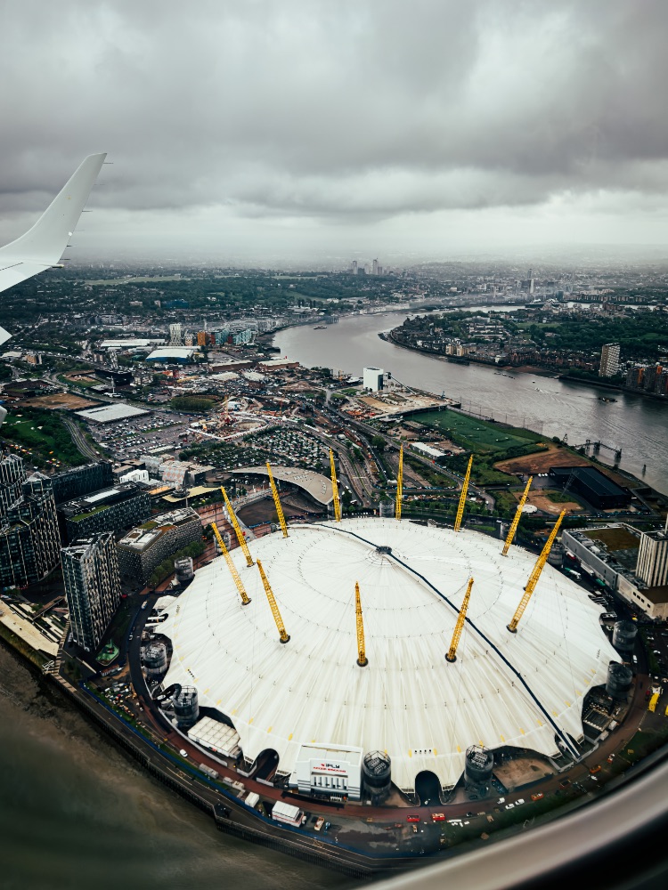 views on approach to London City